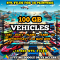 Vehicles STL Pack For 3D Printing: +10,000 STL Files of Vehicles & More - 100GB Lifetime Google Drive Access